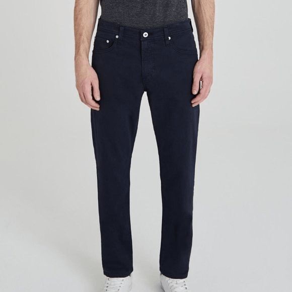 AG ADRIANO GOLDSCHMIED The Graduate Jeans 38 x 34 Navy - Picture 2 of 11